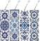 4 PCS Mandala Diamond Painting Bookmarks Flower Diamond Art Book Marks for Reading Gem Art Bookmarkers Gem Painting Book Markers Embroidery Kit Special Shaped Drills with Crystal Pendant